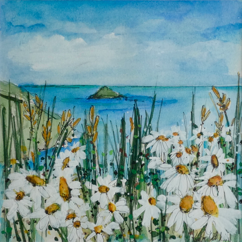 Ox-Eye Daisies, Com Pit