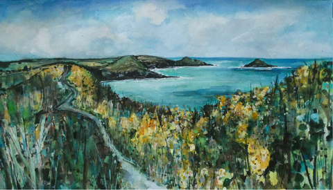 Early Spring Gorse, Carnweather