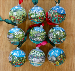 Hand Painted Baubles 2026