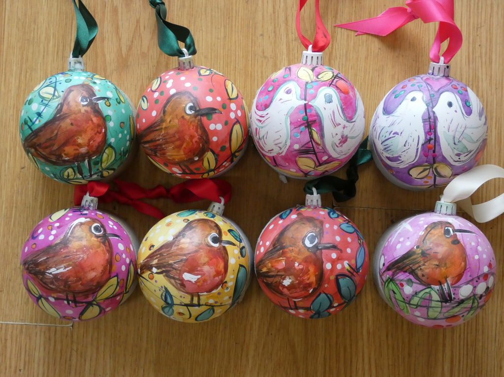 Hand Painted Baubles 2026 (Copy)