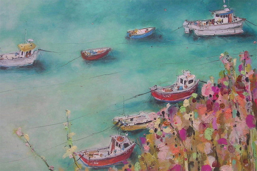 Boats In The Harbour